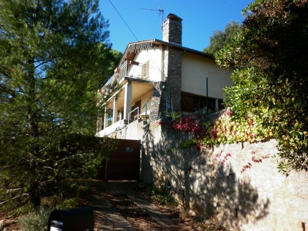 Location Chalet cosy maison calme belle vue dégagée Anduze Gard