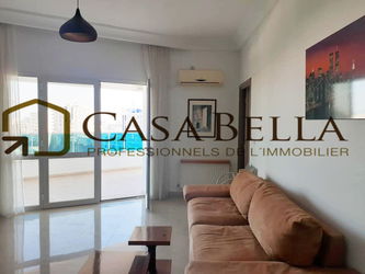 Location 1 bel appartement meublé S+3 Sousse Tunisie