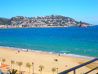 Location vacances studio MIRAMAR ROSES – 4 pers Direct plage Rosas