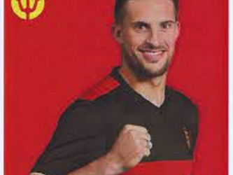 Autocollant Coca-Cola UEFA Euro 2016 Belgique &quot;Kevin Mirallas&quot; Esch