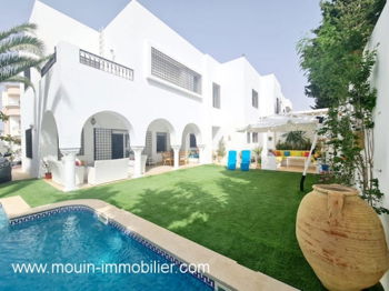 Location VILLA ALPHA AL Yasmine Hammamet Tunisie