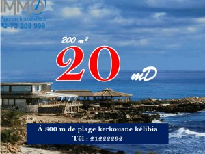 Vente offre spécial plage kerkouane kélibia Nabeul Tunisie