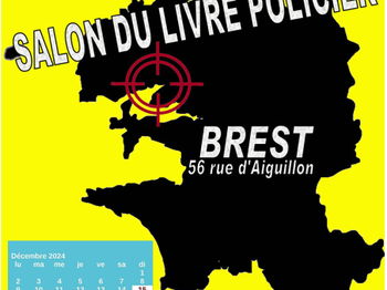 Annonce Salon Livre Policier Brest 2024 Finistère