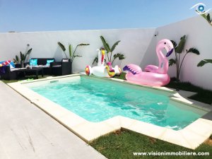 Location Vacances Villa Lignon S+3 Nabeul Tunisie