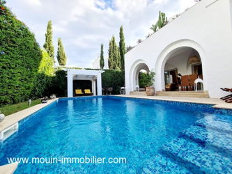 Vente VILLA JUAN LES PINS Yasmine Hammamet Tunisie