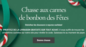 Chasse aux cannes de bonbons Avon