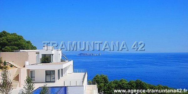 Vente design d'une villa architecte sa magnifique vue mer Platja d'Aro