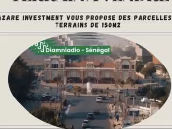 Annonce Vente Terrains Diamniadio Dakar Sénégal