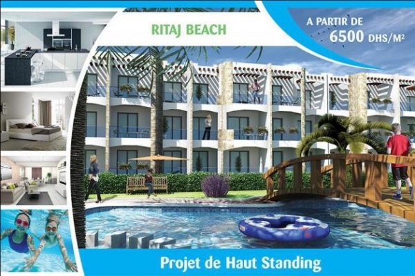 Vente Ritaj beach résidence balnéaire sidi Rahal Casablanca Maroc