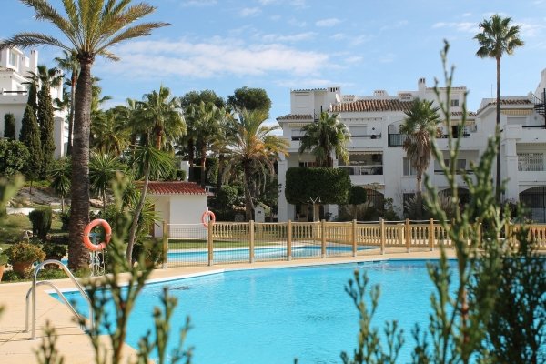 Location Appartement type F3 rez jardin tropical Mijas Espagne