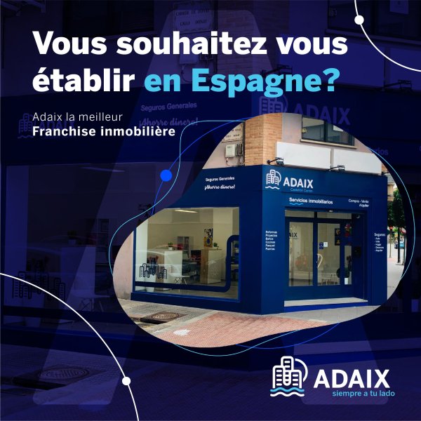 franchise immobilière Adaix
