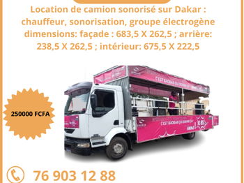 LOCATION CAMION SONORISE