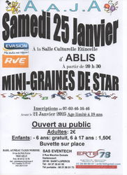 Mini Graines de Star