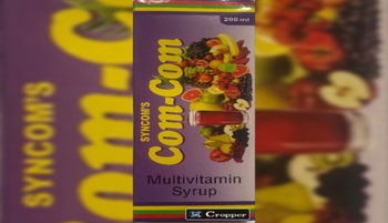 syrop bio com-com multivitaminee pour 1 prise poids Dakar