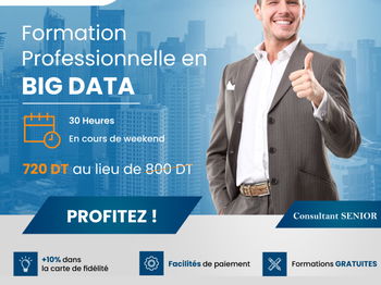 Annonce Formation Big Data Tunis Tunisie