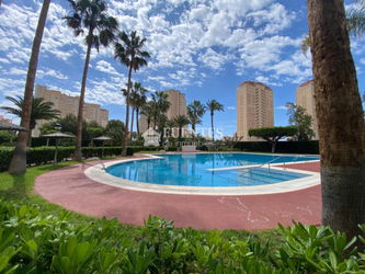 Piscine avec jardins