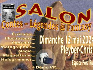 salon contes – légendes &amp; fantasy 2024 Pleyber-Christ Finistère