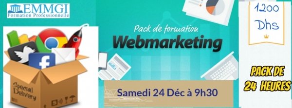 Formation professionnelle Marketing digital Webmarketing Casablanca