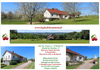 Le Gîte de Beaumont, Vosges Sud