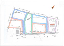 Plan détaillé des parcelles