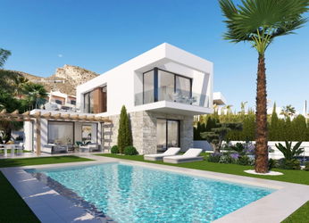Vente Villa neuve Sierra Cortina Benidorm Espagne