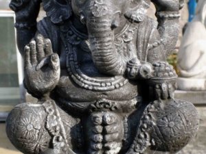 statue Ganesh pierre résine H 50 cm Sedan Ardennes