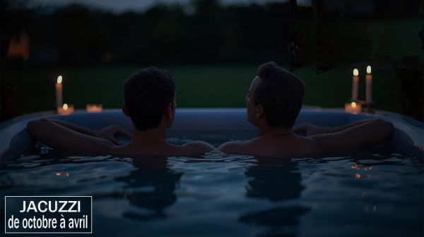 Jacuzzi privé chauffé de octobre à avril