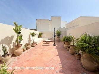 Etage de villa à louer à Hammamet Centre