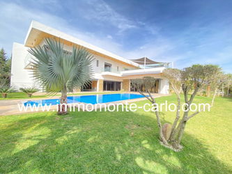 Annonce location Villa neuve haut standing Rabat quartier Souissi Maroc