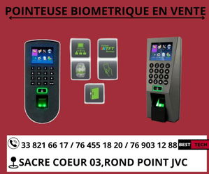 Annonce VENTE INSTALLATION DES POINTEUSES BIOMETRIQUES BON PRIX SENEGAL Dakar