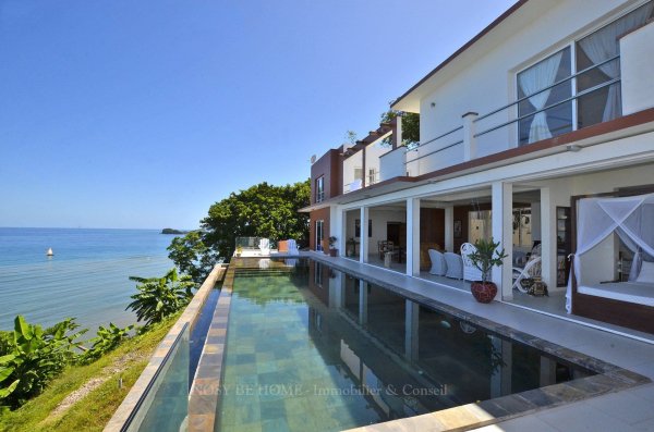 Vente Villa prestigieuse front mer Ile Nosy Be Madagascar