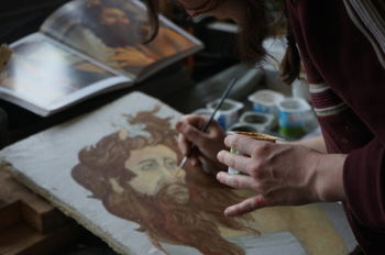 Atelier de fresque, Ateliers des Arts Sacrés