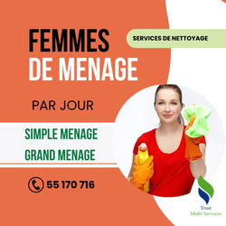 femme de ménage
