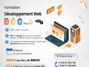 Formation Développement Web L&#039;Ariana Tunisie