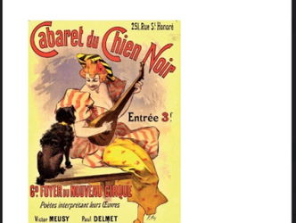 le cabaret du Chien Noir