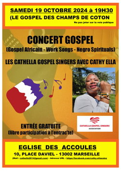 Concert des CATHELLA GOSPEL SINGERS