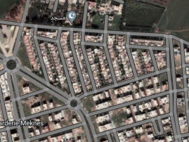 Vente lot terrain titre zone villa Meknes Maroc