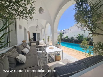 Annonce location VILLA LUNA Hammamet Zone Théâtre Tunisie