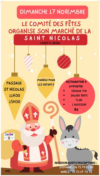 Annonce marche saint nicolas Fontanières Creuse