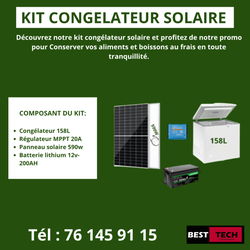 KIT CONGELATEUR SOLAIRE SENEGAL Dakar Sénégal