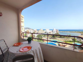 Vente T1 vue mer Rosas Espagne