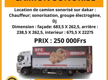 camion de sonorisation