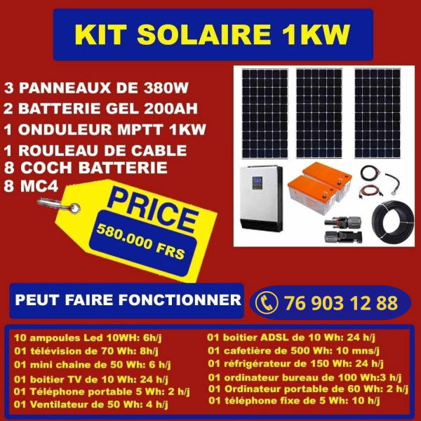 kits solaires