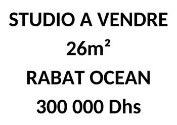 Vente STUDIO Rabat Maroc