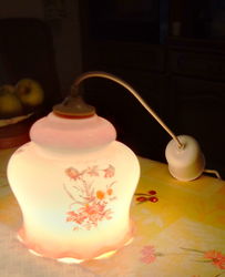 Lustre allumé