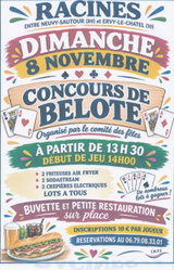 AFFICHE BELOTE