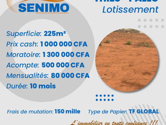 Lotissement thies pallo