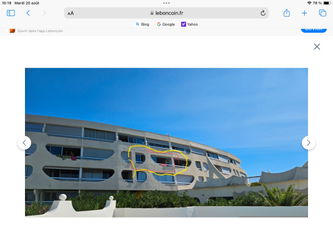 Vue face mer