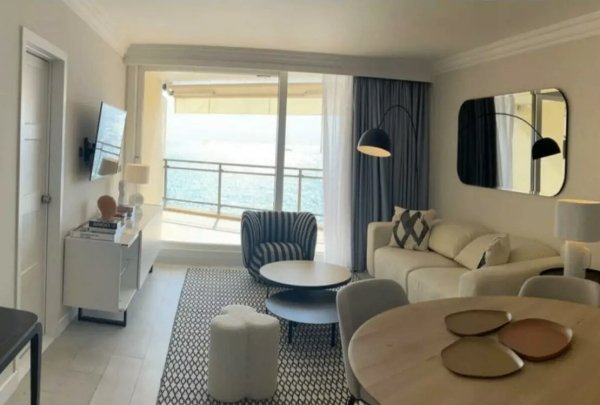 VUE MER ! LOCATION d'1 BEL APPARTEMENT 2 CHAMBRES CARRE D'OR MONTE CARLO