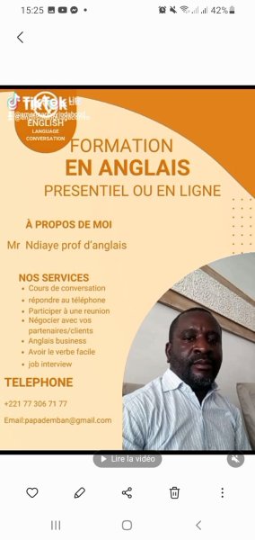 Anglais pratique Dakar Sénégal